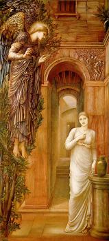Sir Edward Coley Burne-Jones : The Annnciation